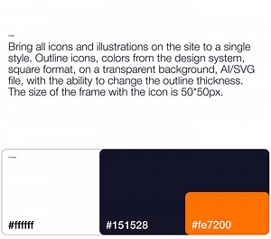 UI Icons and illustrations