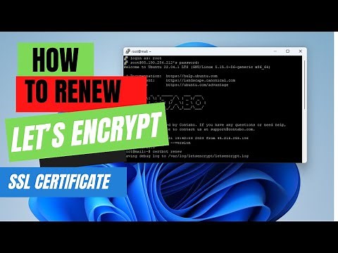 How to Renew Let’s Encrypt SSL Certificate