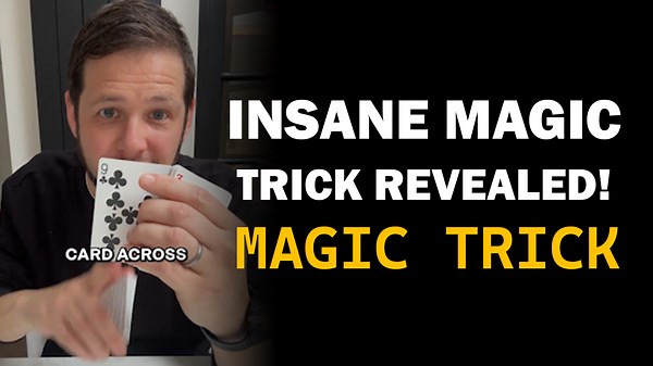 🪄 Magic Secret REVEALED! 🎩 Learn This INSANE Trick NOW! 🤯