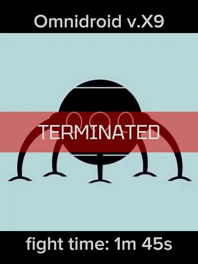 All Terminated Omnidroids | #roblox #omnidroid #terminated #youtubeshorts