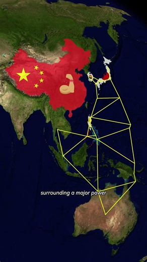 This Is Why China Feels Threatened #geopolitics #military #shorts