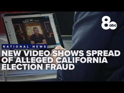 Election fraud allegedly spreading in California: James O'Keefe shares new video