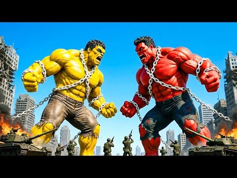 🔥 HULK vs SHE-HULK Legendary Fight! Protecting the Jungle From the Emergence of the Monster