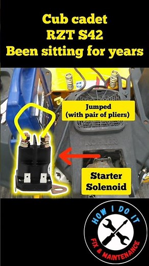 Cub Cadet Zero turn no start #grass #zeroturn #Cubcadet #mower