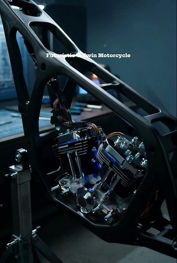 The Futuristic Motorcycle Build Begins 🔧