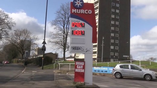 Petrol: Unleaded fuel prices drop during lockdown