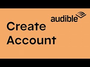 How to Create an Account on Audible