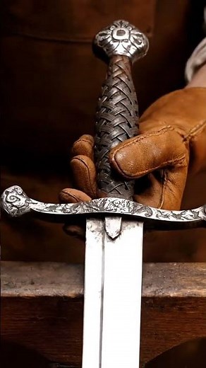 Restore old Sword to be new sword #iron #diy #craft #restoration 32