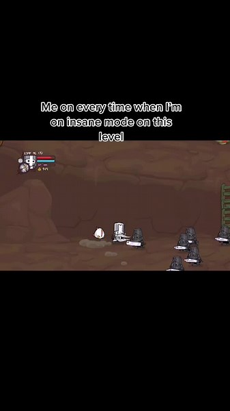 Castle Crashers Insane Mode Chicken Moment