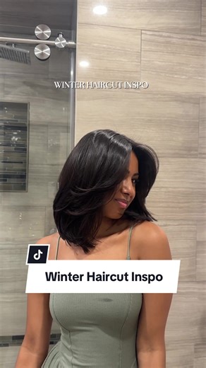 I love changing my hair with the seasons, and I know some of you do, too! If you’re looking for 2 haircuts to show your stylist this season, I’ve got you covered ⤵️ Short haircut inspo: – Length sits 2” below the collarbone – Long layers in the front back Mid-length cut (good for thick/coarse hair): – Blended short layers in the back (shortest layer starting at the shoulder) – Curtain bangs face framing layers in the front Save this for your next appt, and tag me!! I want to see your winter hair