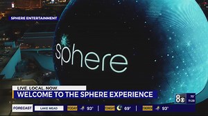 Sphere in Las Vegas debuts multi-sensory experience