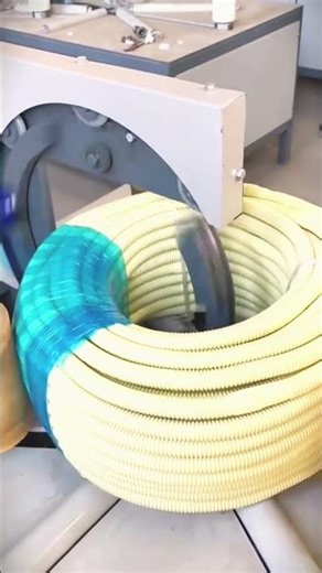 hose packing process using smart machine #shorts