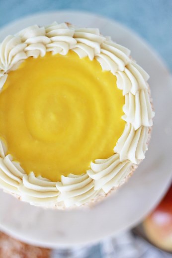 Mango Coconut Cake - Baking with Blondie