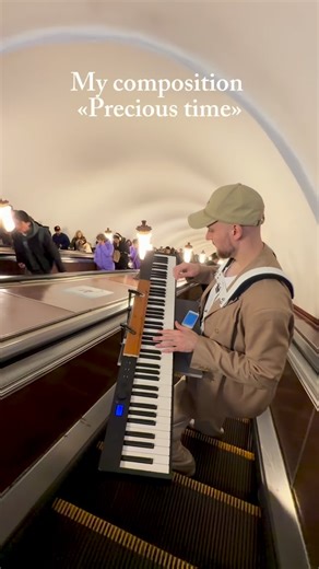 4.7K views · 429 reactions | My composition «Precious time» #neoclassical #neoclassic #composer #subway #piano #pianomusic #music #livemusic #fyp More music on tiktok @demidovru youtube @demidovru telegram @aodemidovru Concert link is in the profile | demidovru | Facebook