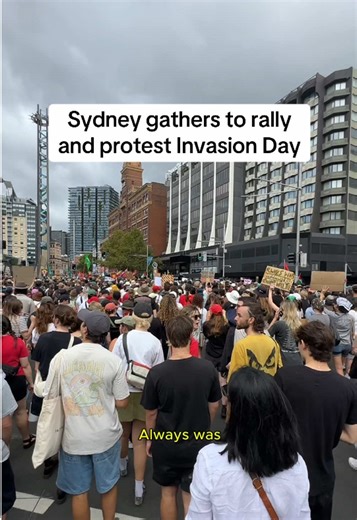 Invasion Day Rally in Sydney: Protests for Aboriginal Rights
