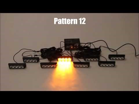 Xprite G1 Series Emergency Hazard LED Hide A Way Flash Strobe Light System