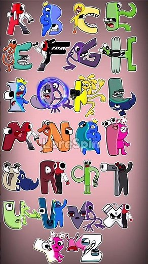ALPHABET LORE A-Z but rainbow friends ALPHABET LORE ANIMATION MEME - abcdefghijklmnopqrstuvwxyz