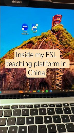 Inside my online ESL class platform | Voov meeting