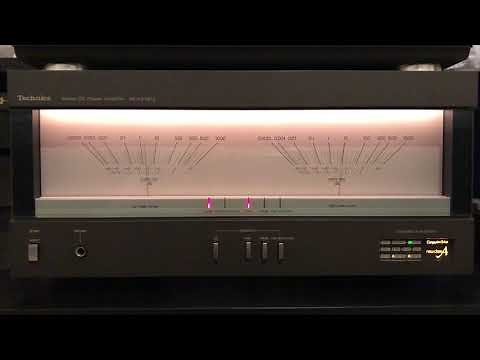 Technics SE-A3MK2 - The best and most Beautiful Amplifier Part-1
