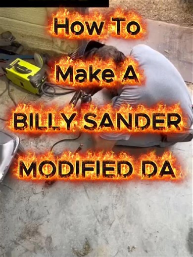 How to Create a Modified Billy Sander for Auto Body Work