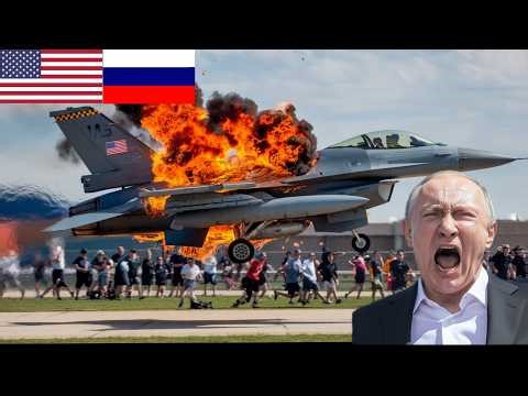 22 minutes ago, the first air battle in the skies over Kursk! Russian MIG-29s shot down 8 US F-16s.