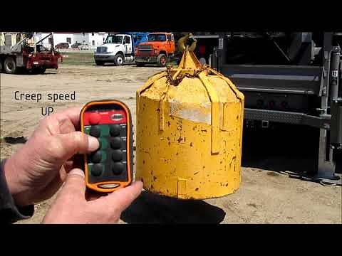 Hunke pump hoist remote control - Kar-Tech