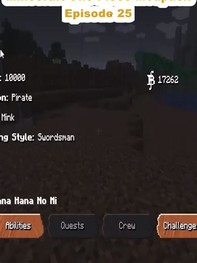 HAKI OF A CONQUEROR in Minecraft One Piece Modpack