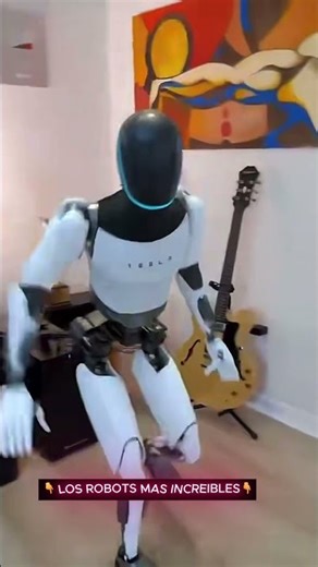 #Robot #Dance #Battle #Tesla