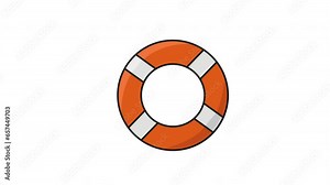 animated video of forming a float tube