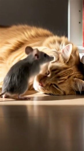 "Bro really woke up the wrong boss 😹🐭💥 Cat vs Mouse – funniest chase ever! #CatVsMouse #ViralShorts