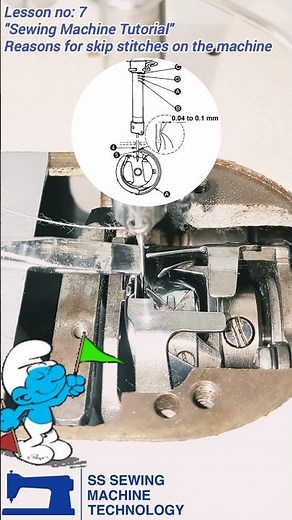 Sewing Machine Tutorial -7 | Reasons for skip stitches on the sewing machine #sewingmachinetutorial