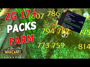 WoW Classic - Best ZG Farm! 17+ Packs and 160k+ xp/hr! Powerlevel / Gold Farm