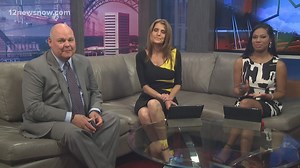 12 News anchor, Tracy Kennick, gives the Hurricane Safety Word of the Day... with some help