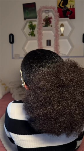 Low Bun Hairstyle Tutorial for Natural Hair