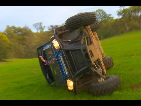 We Rolled Our RZR Polaris 170 Youth UTV! (Bad Driving)