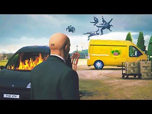 Best Hitman Ragdolls Compilation (Dartmoor's Hilarious NPC Dialogue Lines)