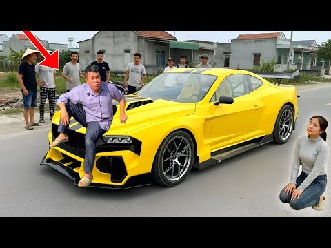 I Was Left By My Girlfriend | I Built A Supercar From An Old Toyota Crown.