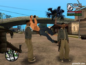 GTA San Andreas WWE Fighting Moves Mod - GTAinside.com