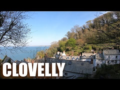 Clovelly - Devon - England - 4K Virtual Walk