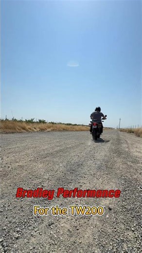 TW200 Exhaust! Bradley Performance.