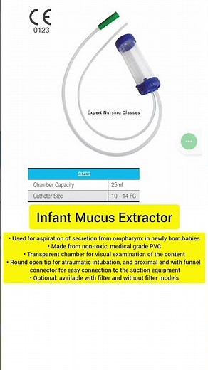 infant Mucus Extractor used for