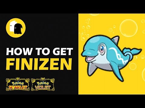 How to Get DOLPHIN Pokemon FINIZEN in Pokemon Scarlet and Violet