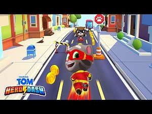 🦸⚡ Talking Tom vs. The Rakoonz 💪🦸 Action-Packed NEW Talking Tom Hero Dash Gameplay