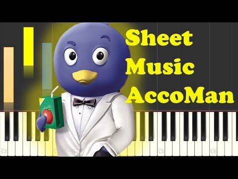 The Backyardigans Theme Song Piano Sheet Music