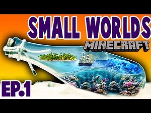EXPLORING THE ISLANDS OF SMALL WORLDS (Ep.1)(Minecraft Dumb and Dumber)