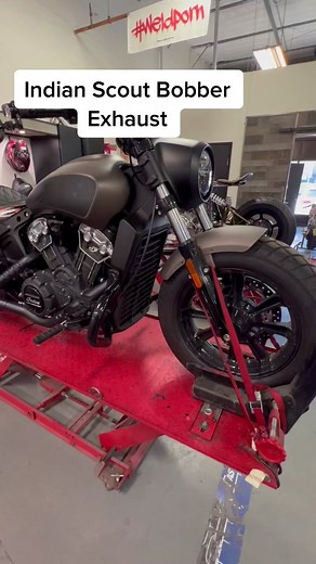Custom Indian Bobber Exhaust Fabrication Process