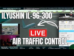 LIVE Flight Radar | Flight Tracking + LIVE ATC + Weather Watch🎧