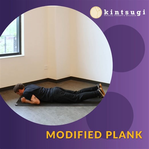 Try this modified plank with us today 💪 It’s the perfect way to build strength and stability at your own pace, preparing you to progress safely into full planks. Remember, small steps can lead to big results when it comes to your health. Modified Plank: Start by lying face down on the floor. Bring your elbows underneath your shoulders. Lift your hips and torso off the ground, keeping con- tact with your knees and elbows. Your hips and torso should be as straight as a plank. Hold for 30 seconds.