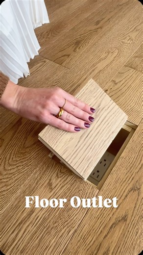 Juxta Design & Build on Instagram: "If you’re still tripping over cords like it’s 2009…it’s time. ✨ Enter: the floor outlet ✨ The unsung hero of good lighting plans. It lets your lamps float exactly where they want to be, no wall-hugging, no extension-cord gymnastics, no ruining the vibe with a power strip peeking out. If you’re already opening floors, this is one of those tiny decisions that pays off every single night when the lamps are on, the room is glowing, and nothing feels accidental. Fu
