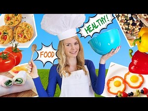 How to Cook Healthy Food! 10 Breakfast Ideas, Lunch Ideas & Snacks for School, Work!